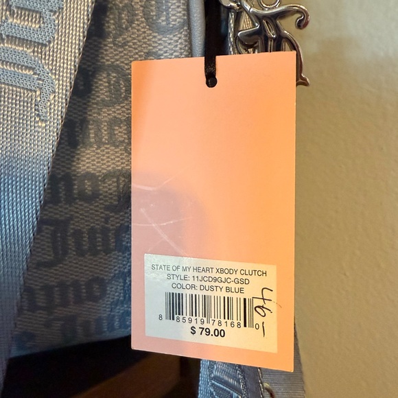 Juicy Couture Silver/Blue and Gray Crossbody Bag - Picture 5 of 16